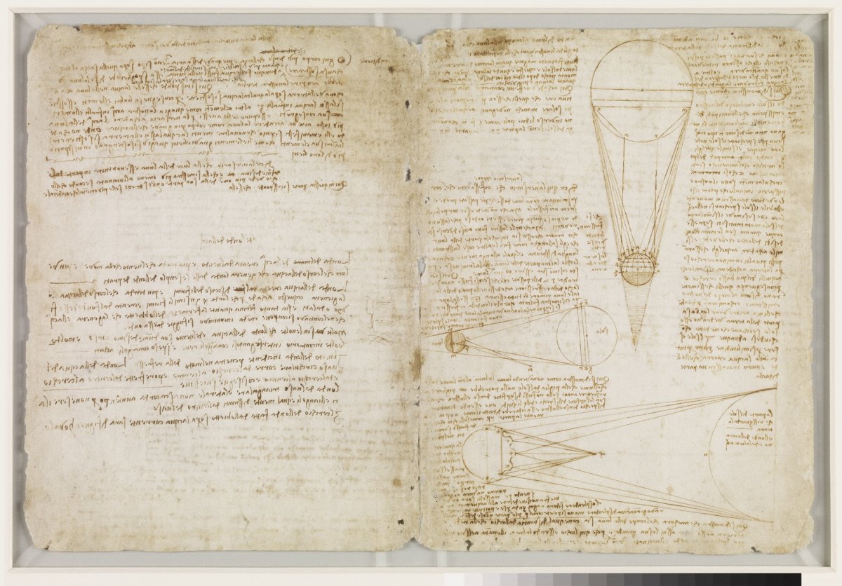 Codex Leicester. Codex Hammer; 1510
